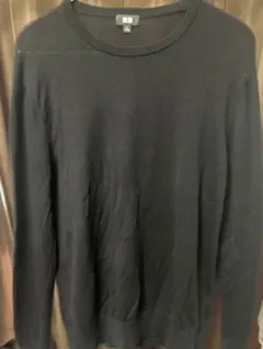 ユニクロ　エクストラファインメリノクルーネックセーター