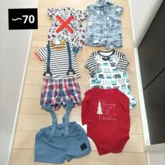 赤ちゃん　ロンパース　BREEZE　ギャップ　GAP　男の子　60　70
