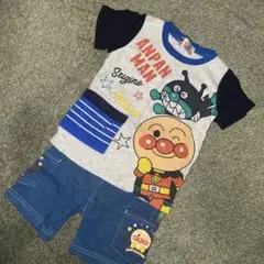 アンパンマン 半袖Tシャツ ショートパンツセット 90cm