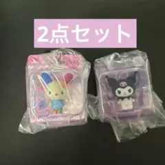 サンリオキャラクターズ パッケージミニチュアコレクション ウサハナ　クロミ