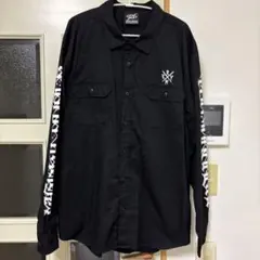 KRY 黒の長袖シャツ 地雷系 サブカル ユニセックス
