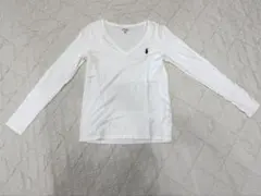 【期間限定値下げ】ラルフローレン長袖TシャツレディースMサイズVネック