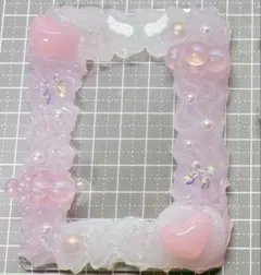 ホイップデコトレカケース ピンク エンジェル