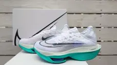 Nike ZoomX Vaporfly NEXT% 2 ホワイト ターコイズ