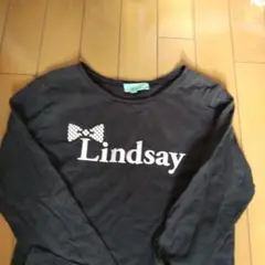 Lindsay 長袖カットソー Lサイズ 黒