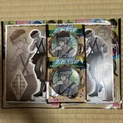 ダンガンロンパ 天海蘭太郎 アクリルフィギュア 缶バッチ 百均