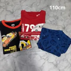 ⁂ トミカ 半袖 Tシャツ 2枚 ズボン 110cm 3点セット