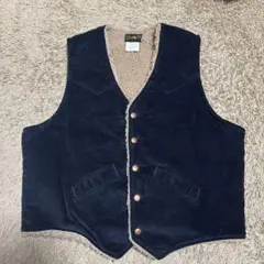80s USA製 Wrangler コーデュロイボアベスト