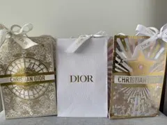 Christian Dior 紙袋 3つセット‼️リボン付き！限定物