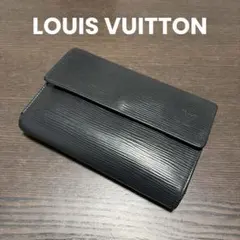 LOUIS VUITTON ポルトフォイユ・サラ ノワール