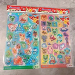 ポケットモンスター キラッとシール2 NO.01 03 キラキラシール 2枚
