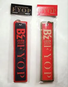 B’z LIVE-GYM 2025 FYOP　フライトタグ黒・赤２種