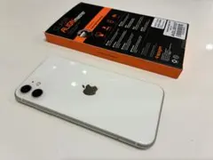 SIMフリー◆超極美品◆iPhone11 64GBホワイト★高級ガラスフィルム付