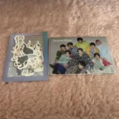 Snow Man フレークシール ミニクリアファイルセット