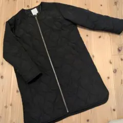 しまむら SEASON REASON キルティングコート Lサイズ 黒