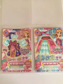 アイカツカード ドリーミースター 2枚 サイン入り