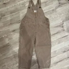 H&Mブラウンオーバーオール 95cm 1.5y〜2y