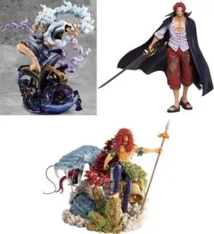 ワンピース　一番くじ MAXIMUM　カルガラ　シャンクス　ルフィフィギュア