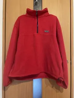 80s 90s Eddie Bauer メキシコ製 ハーフジップ フリース