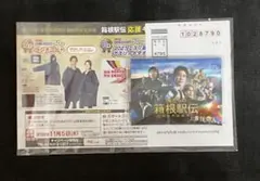 俺たちの箱根駅伝　ポケットティッシュ　箱根駅伝応援キャンペーン　応援ハガキ