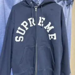 【新品】Supreme フード付きパーカー Mサイズ ネイビー【値引き可能】