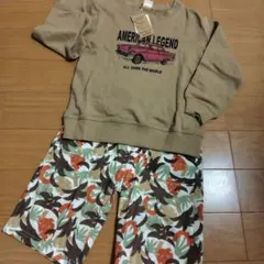 120cm 子供服まとめ売り 長袖トレーナー ハーフパンツ 短パン 男の子