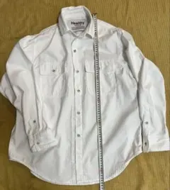 Healthy DENIM ホワイト 長袖シャツのサムネイル