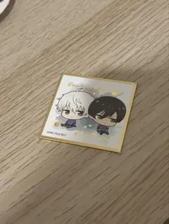 ブルーロック　プチ色紙　箔押し　糸師凛　凪誠士郎