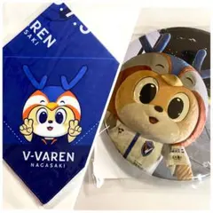 ヴィヴィくんフォト缶バッジ・スカーフハンカチ V・ファーレン長崎