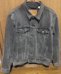 リーバイス　ブラック　 デニムジャケット