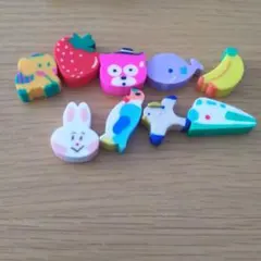 新品未使用 昭和レトロ 消しゴム セット