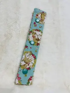 ものさし入れ ハンドメイド 30cm フラワー♥️リボンむらさき - メルカリ