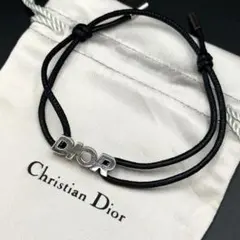 Dior ディオール レザー コード ブレスレット ブラスレ イタリック