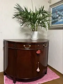 高級家具　イタリア　コンソールテーブル　チェスト　マホガニー 材 80キロ前後