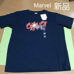 【新品・未使用】MarvelメンズTシャツ(LL)