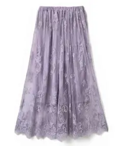 y*彡様 フレアスカート ラベンダー色 Mサイズ