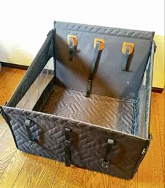 Cavoyo ペット用 ドライブシート 車用ケージ ブラック