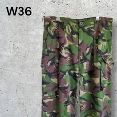 イギリス軍実物 DPMカモ ライトウエイト カーゴパンツ 36インチ　DP1のサムネイル