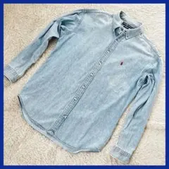 ポロ ラルフローレン】 Ralph LaurenデニムBD長袖シャツ XL