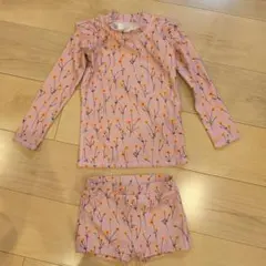 soft gallery 花柄セパレート水着 ピンク