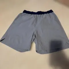 asics ライトウエイトショーツ ライトグレー ミッドタウンクラーケンズ