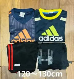 サッカーウェア　4点　120〜130cm