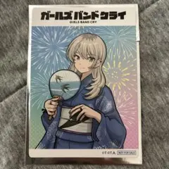 ガールズバンドクライ 中国限定 コラボ カフェ アクリル色紙 河原木