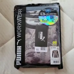 PUMA WORKWEAR 長袖パフォーマンスウェア ブラック×カーキ LL