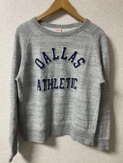 CHESWICK 杢グレー　スウェット　ラグラン　中古