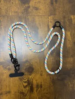 カラフル編み込みショルダーストラップ