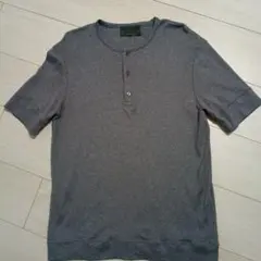 FORMAL JERSEY ヘンリーネック Tシャツ グレー Mのサムネイル
