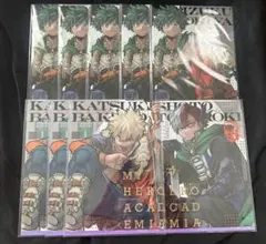 ヒロアカ 最強ジャンプ 限定 特典 ガシャポン クリアファイル