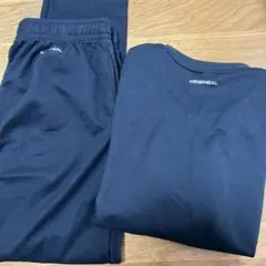 ワークマン　リカバリーウェアMEDIHEAL 長袖、長ズボン　上下セット　黒 M