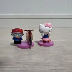 キティ　チョコエッグ　指ハート　ホンダバイク